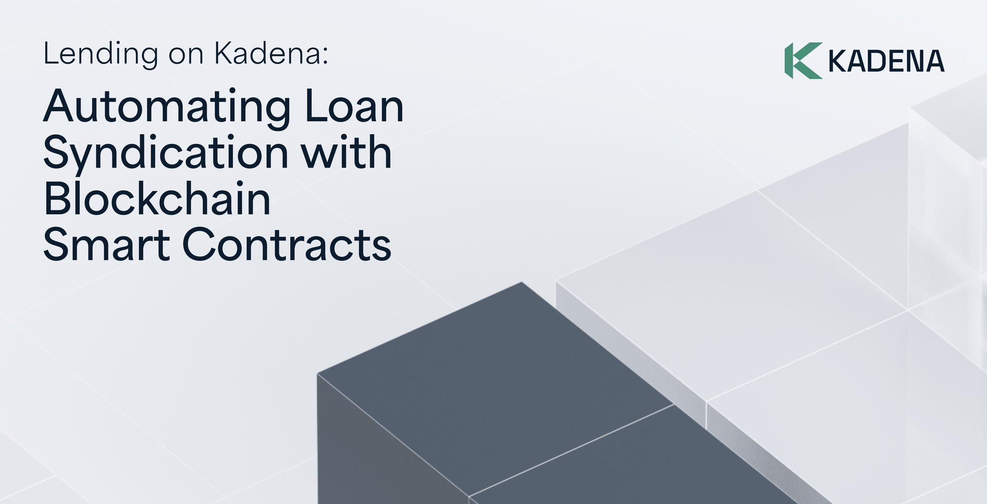 Lending on Kadena: Automating Loan Syndication with Blockchain Smart Contracts