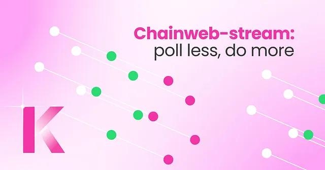Introducing Chainweb-stream: poll less, do more